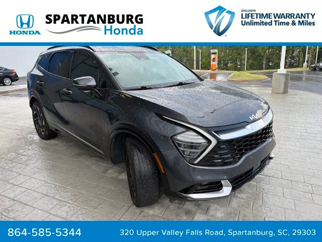 Gravity Gray 2024 Kia Sportage SUV / Crossover All-Wheel Drive 8-Speed Automatic
