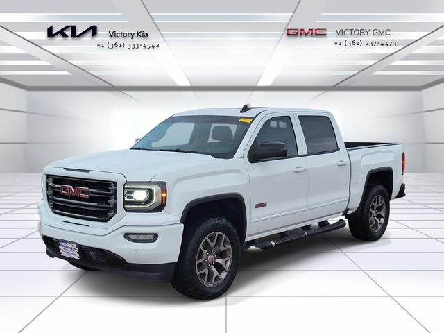 Summit White 2018 GMC Sierra 1500 SLT Crew Cab 4WD Pickup Truck Four-Wheel Drive 8-Speed Automatic Overdrive