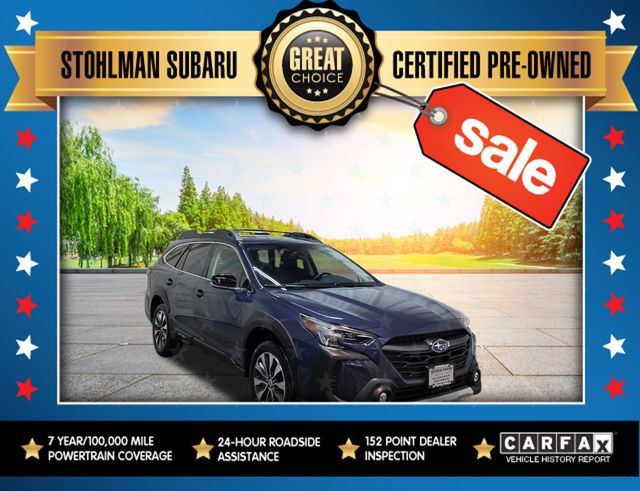 Cosmic Blue Pearl 2024 Subaru Outback Limited AWD SUV / Crossover All-Wheel Drive Continuously Variable Transmission