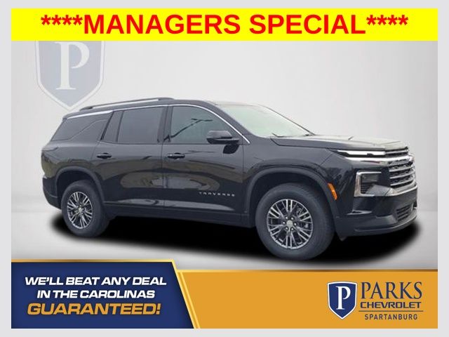 Black Metallic 2026 Chevrolet Traverse SUV / Crossover Front-Wheel Drive 8-Speed Automatic