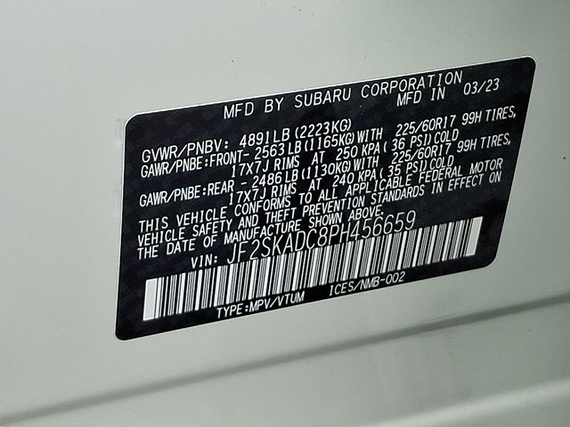 2023 Subaru Forester Premium White at South Hills Kia