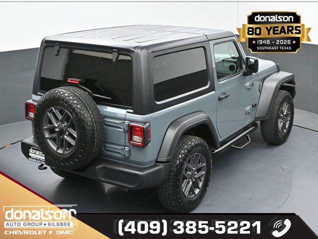 used 2025 Jeep Wrangler car, priced at $32,400