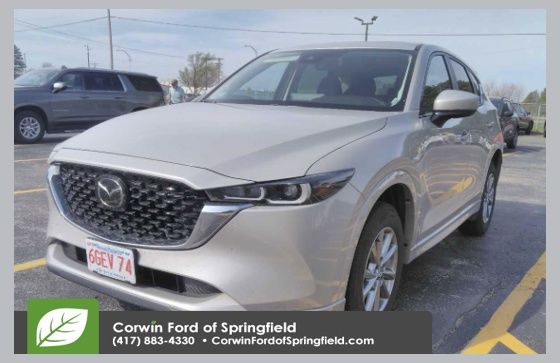 Gray (Platinum Quartz Metallic) 2025 Mazda CX-5 2.5 S Preferred AWD SUV / Crossover All-Wheel Drive 6-Speed Automatic