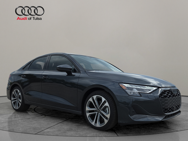 Manhattan Gray Metallic 2026 Audi A3 quattro Premium Plus 40 TFSI Sedan All-Wheel Drive 7-Speed Automatic