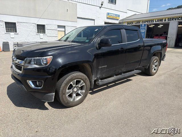 Black 2016 Chevrolet Colorado Pickup Truck Four-Wheel Drive 6-Speed Automatic