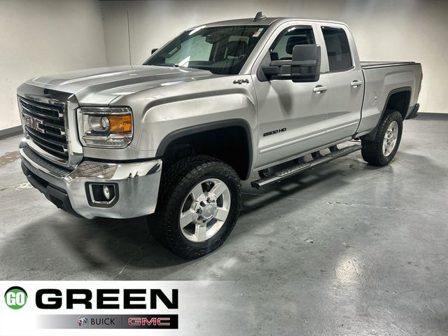 Quicksilver Metallic 2017 GMC Sierra 2500HD Pickup Truck Four-Wheel Drive 6-Speed Automatic Overdrive