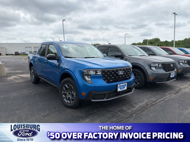 Blue 2026 Ford Maverick XLT SuperCrew AWD Pickup Truck All-Wheel Drive 8-Speed Automatic