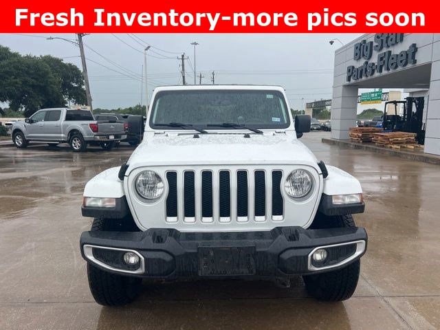 2019 Jeep Wrangler Unlimited Sahara White at Big Star Chrysler Jeep Dodge Ram 