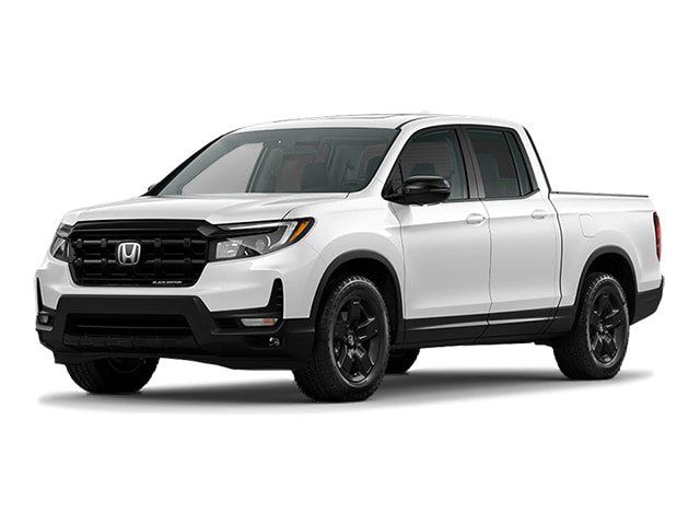 Platinum White Pearl 2026 Honda Ridgeline Black Edition AWD Pickup Truck All-Wheel Drive 9-Speed Automatic