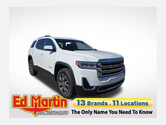 Summit White 2023 GMC Acadia SLE FWD SUV / Crossover Front-Wheel Drive Automatic