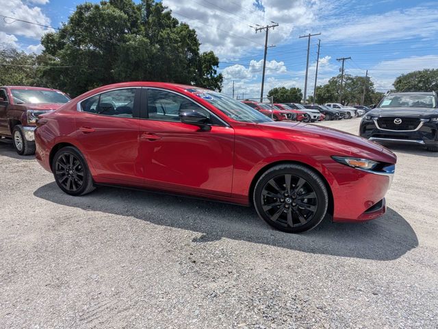 Red Crystal 2024 Mazda MAZDA3 2.5 S Select Sport FWD Sedan Front-Wheel Drive 6-Speed Automatic
