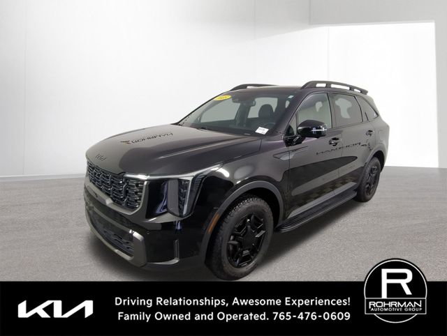 Ebony Black 2025 Kia Sorento SUV / Crossover All-Wheel Drive 8-Speed Dual Clutch