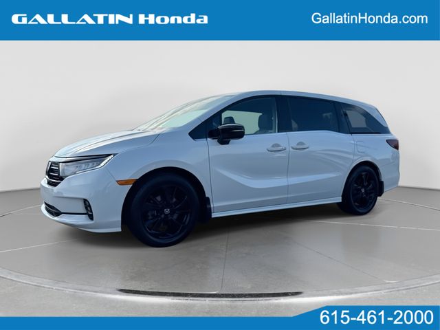 White 2024 Honda Odyssey Minivan Front-Wheel Drive Automatic