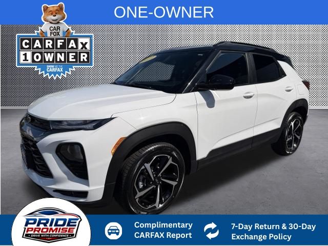 Summit White 2023 Chevrolet Trailblazer SUV / Crossover Four-Wheel Drive 9-Speed Automatic