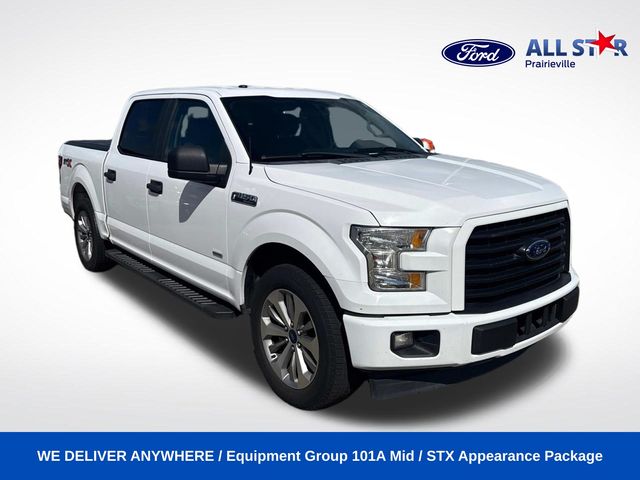 Oxford White 2017 Ford F-150 XL SuperCrew Pickup Truck 4X2 6-Speed Automatic