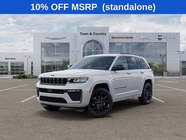Bright White Clearcoat 2026 Jeep Grand Cherokee SUV / Crossover Four-Wheel Drive 8-Speed Automatic
