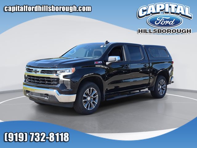 Black 2025 Chevrolet Silverado 1500 Pickup Truck Four-Wheel Drive Automatic