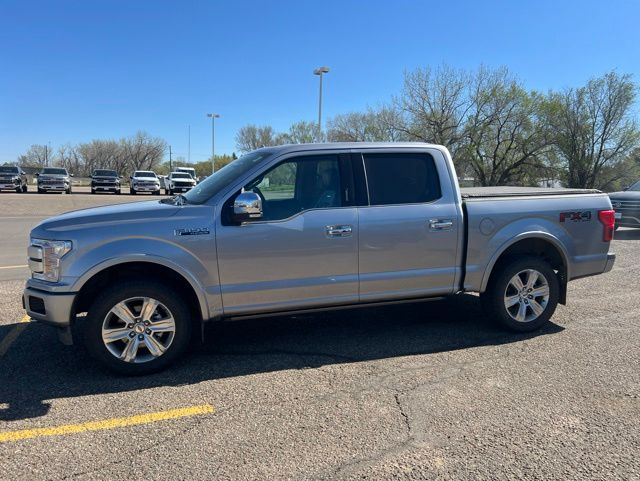 2020 Silver Ford F-150 Platinum 4X4 Truck