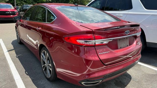 Used 2017 Red Ford Titanium image 2