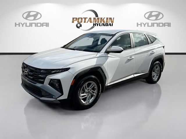 White Pearl 2025 Hyundai Tucson SE FWD SUV / Crossover Front-Wheel Drive 8-Speed Automatic