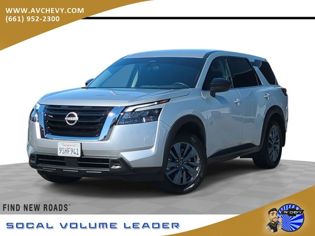 Glacier White 2024 Nissan Pathfinder SUV / Crossover Front-Wheel Drive 9-Speed Automatic