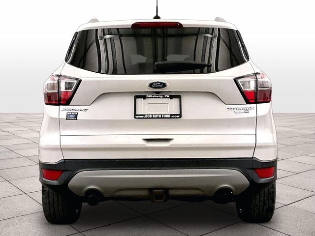 2017 Ford Escape Titanium White at John Sisson Motors