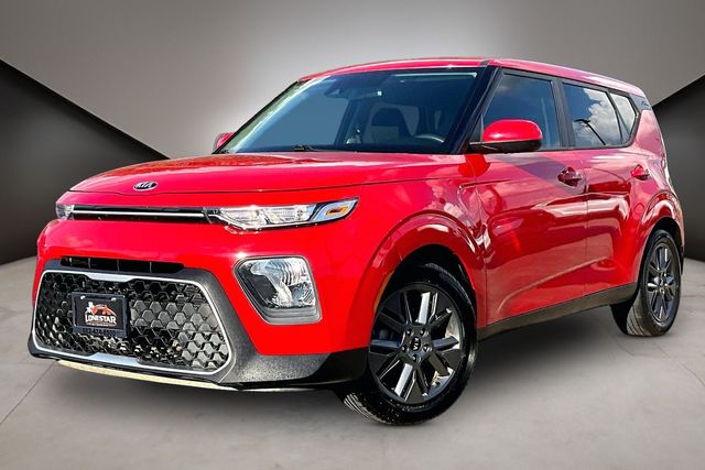 Inferno Red 2021 Kia Soul SUV / Crossover Front-Wheel Drive Continuously Variable Transmission