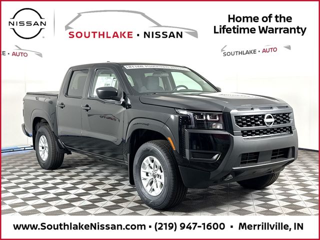 Super Black 2026 Nissan Frontier Pickup Truck Four-Wheel Drive 9-Speed Automatic Overdrive