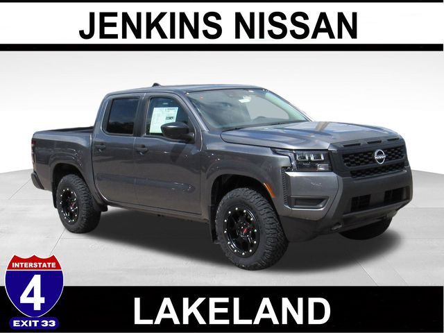 Gray (Gun Metallic) 2026 Nissan Frontier Pickup Truck Four-Wheel Drive 9-Speed Automatic Overdrive