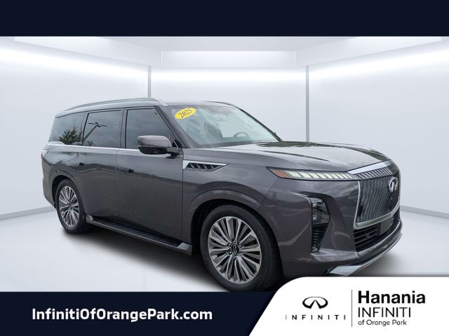 Anthracite Gray 2025 INFINITI QX80 SUV / Crossover All-Wheel Drive 9-Speed Automatic