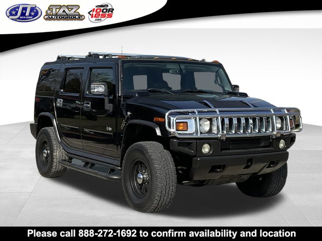Black 2006 Hummer H2 Base SUV / Crossover Four-Wheel Drive 4-Speed Automatic Overdrive