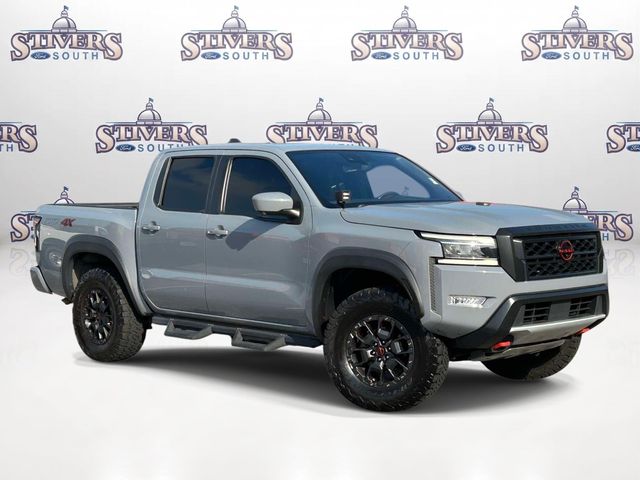 Boulder Gray Pearl 2023 Nissan Frontier Pickup Truck Four-Wheel Drive 9-Speed Automatic