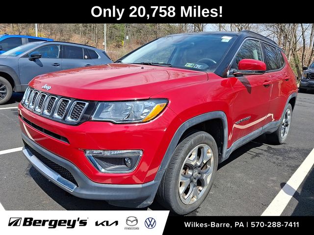 Redline Pearlcoat 2018 Jeep Compass Limited 4WD SUV / Crossover Four-Wheel Drive 9-Speed Automatic