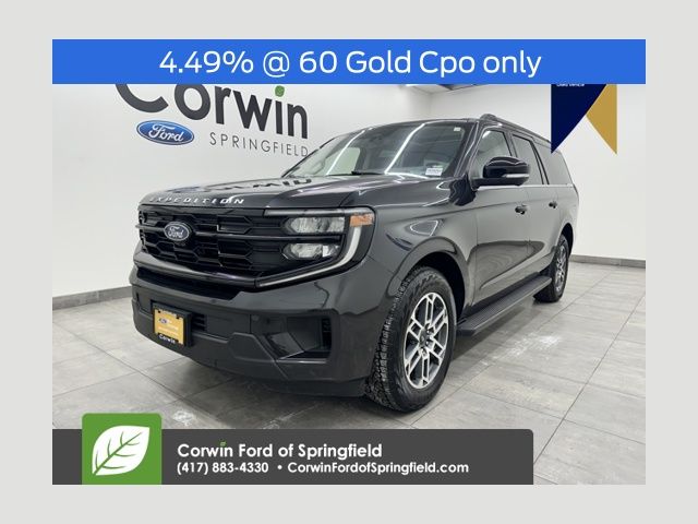 Gray Metallic 2025 Ford Expedition MAX Active 4WD SUV / Crossover Four-Wheel Drive Automatic