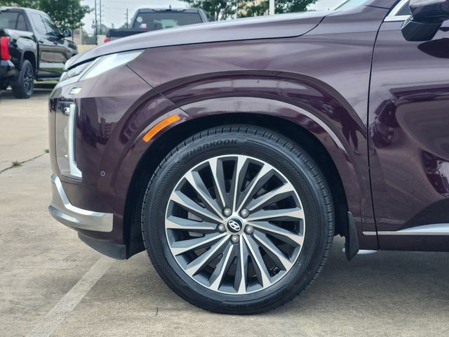 2023 Hyundai Palisade Calligraphy Red at Texan Dodge Chrysler Jeep Ram