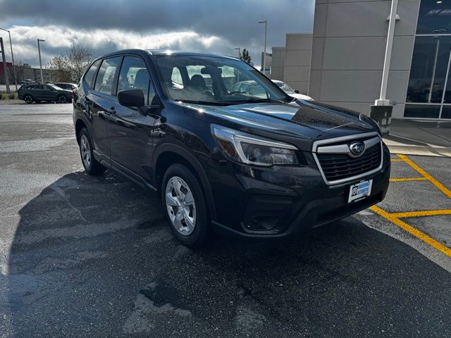 Black 2021 Subaru Forester Crossover AWD SUV / Crossover All-Wheel Drive Continuously Variable Transmission