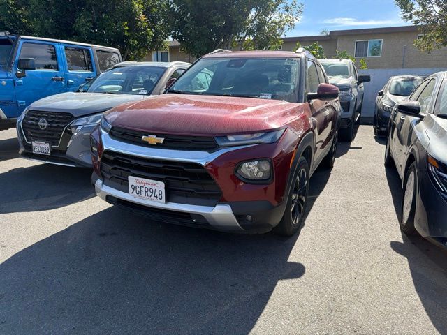 Red (Crimson Metallic) 2023 Chevrolet Trailblazer SUV / Crossover Front-Wheel Drive Continuously Variable Transmission