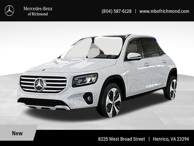 Polar White 2026 Mercedes-Benz GLB 250 4MATIC SUV / Crossover All-Wheel Drive 8-Speed Dual Clutch