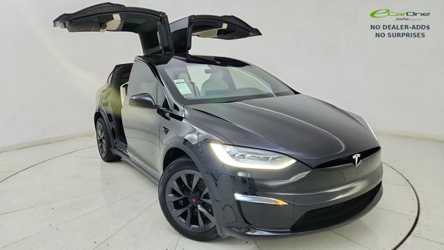 Solid Black 2023 Tesla Model X AWD SUV / Crossover All-Wheel Drive 1-Speed Automatic