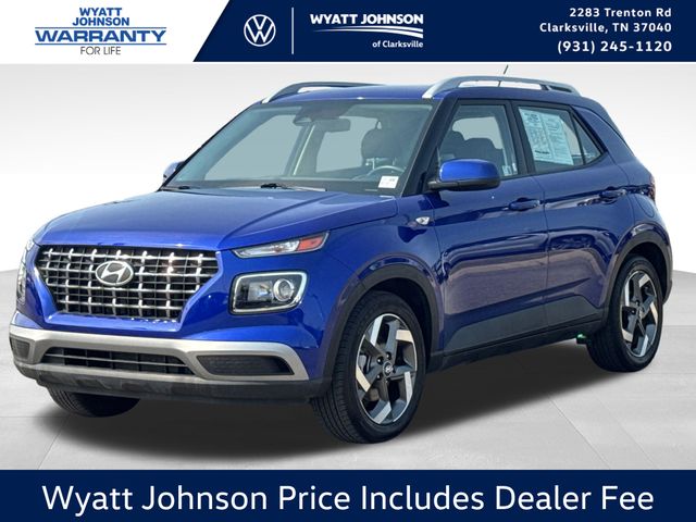 Intense Blue 2025 Hyundai Venue SUV / Crossover Front-Wheel Drive Continuously Variable Transmission