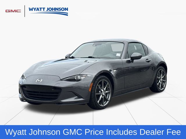 Machine Gray 2018 Mazda MX-5 Miata Convertible Rear-Wheel Drive 6-Speed Manual