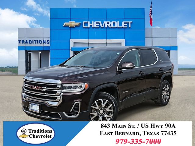 Red Mahogany Metallic 2020 GMC Acadia SLE FWD SUV / Crossover Front-Wheel Drive 9-Speed Automatic