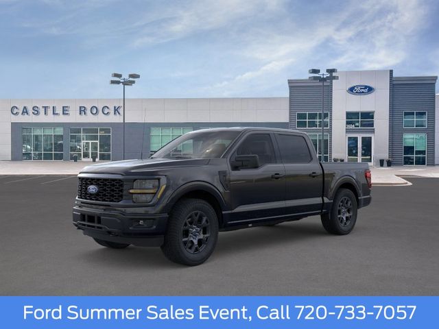 Agate Black Metallic 2026 Ford F-150 Pickup Truck Four-Wheel Drive Automatic