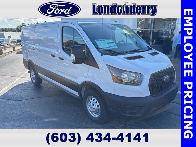 Oxford White 2025 Ford Transit Cargo Van All-Wheel Drive