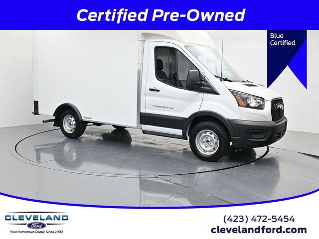 Oxford White 2024 Ford Transit Chassis Van Rear-Wheel Drive