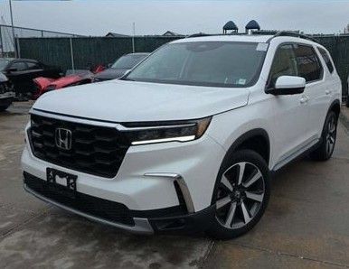 Platinum White Pearl 2023 Honda Pilot SUV / Crossover All-Wheel Drive Automatic