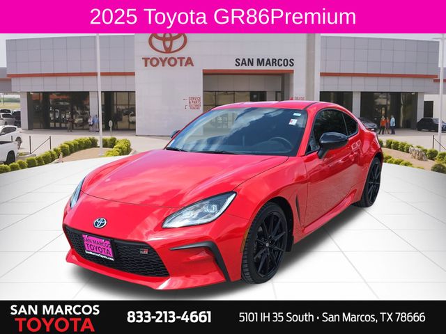 Track BRed 2025 Toyota GR86 Coupe Rear-Wheel Drive 6-Speed Automatic
