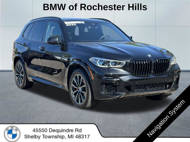 Black Sapphire Metallic 2022 BMW X5 xDrive40i AWD SUV / Crossover All-Wheel Drive 8-Speed Automatic