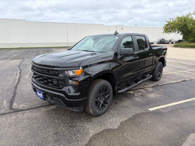 Black 2026 Chevrolet Silverado 1500 Pickup Truck Four-Wheel Drive 8-Speed Automatic