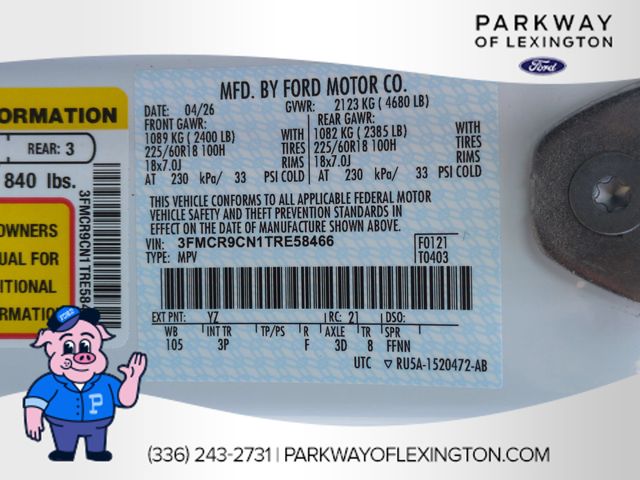 New 2026 White Ford Outer Banks image 34